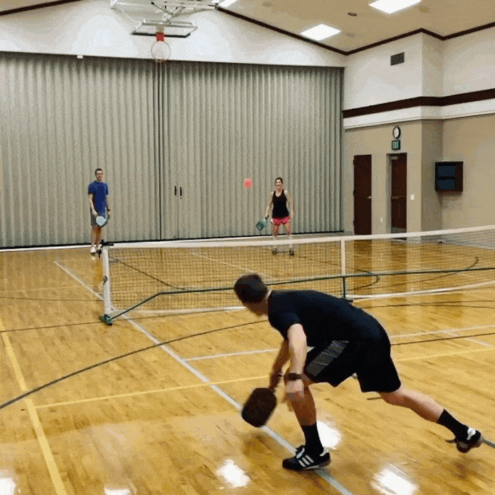 pickleball in church of jesus christ of latter day saints (mormon or lds) cultural hall or gym
