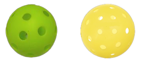 Pickleball Rules - 2.D. Ball Specifications - Figure 2-3